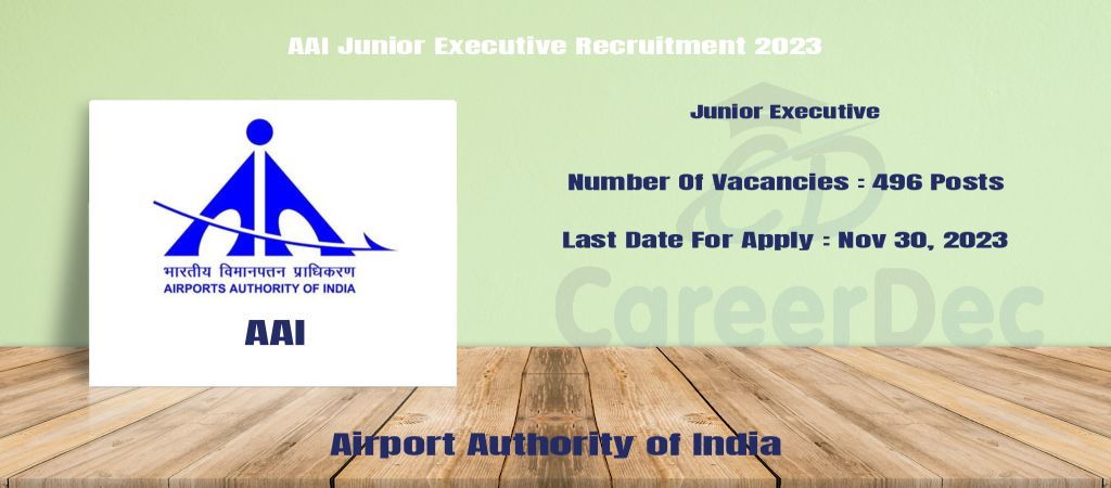 AAI Junior Executive Recruitment 2023 logo