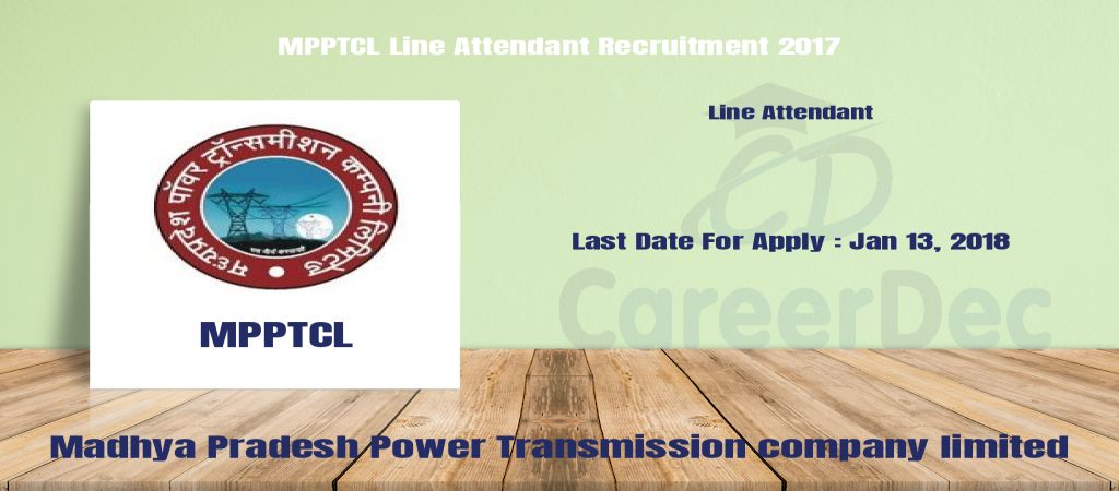 MPPTCL Line Attendant Recruitment 2017 logo