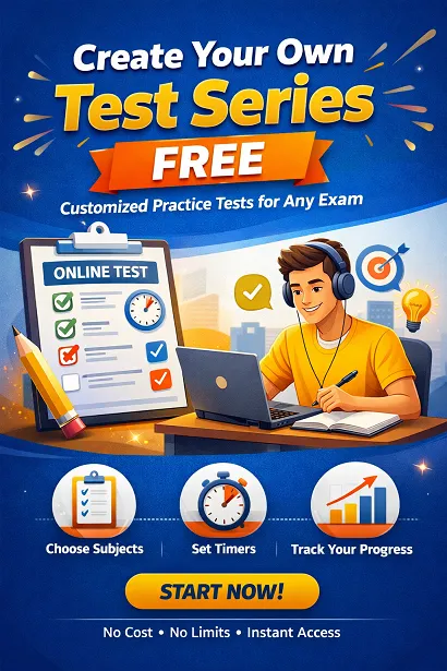 Test Series Ad